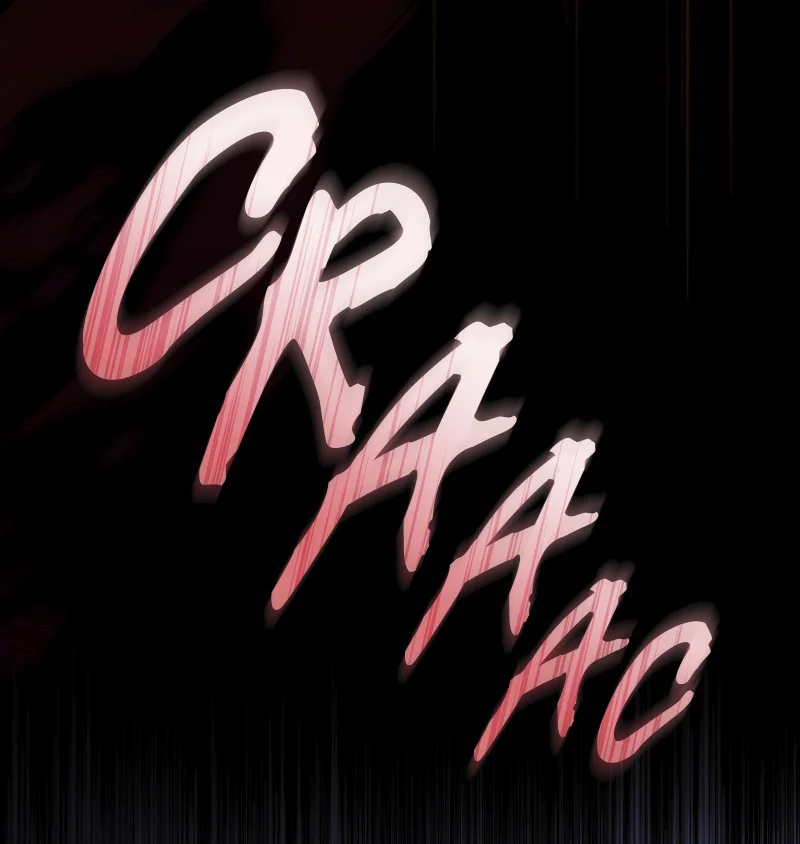 Hand-drawn sound effect CRAAAC emphasizing impact and physical cracking